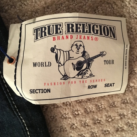 True Religion High Rise Boot Cut Jeans Size 26 - Picture 2 of 5